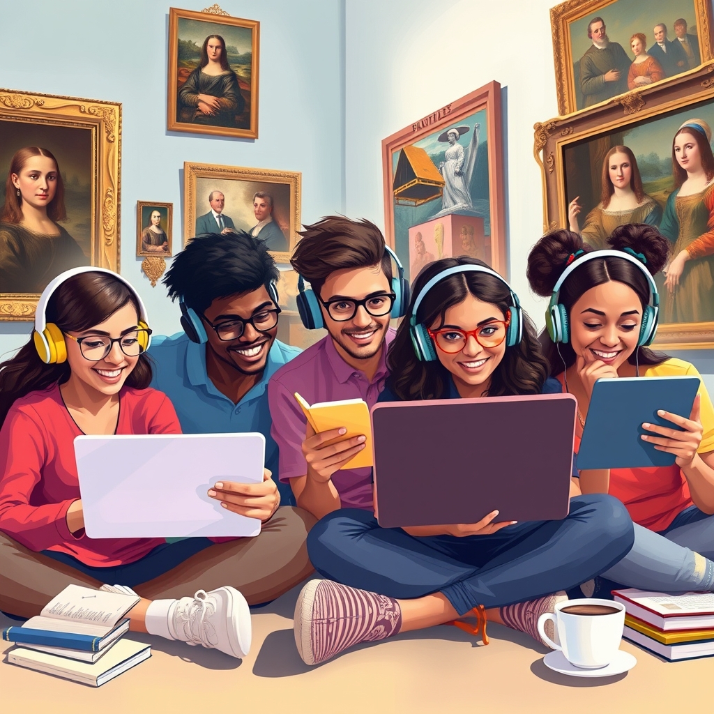 Art History Unlocked: How Gen Z Can Build a Business Teaching Art Online