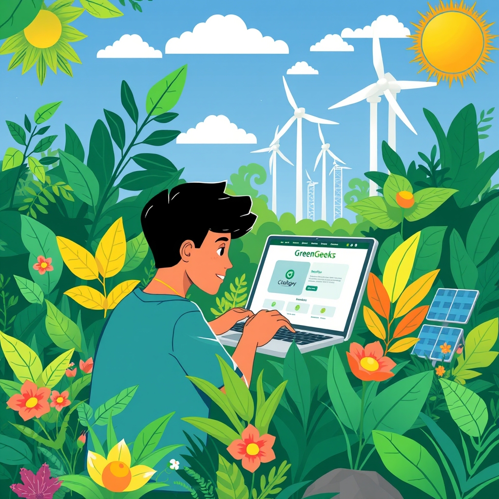 Eco-Hosting for Gen Z: Launching a Sustainable Web Presence with GreenGeeks