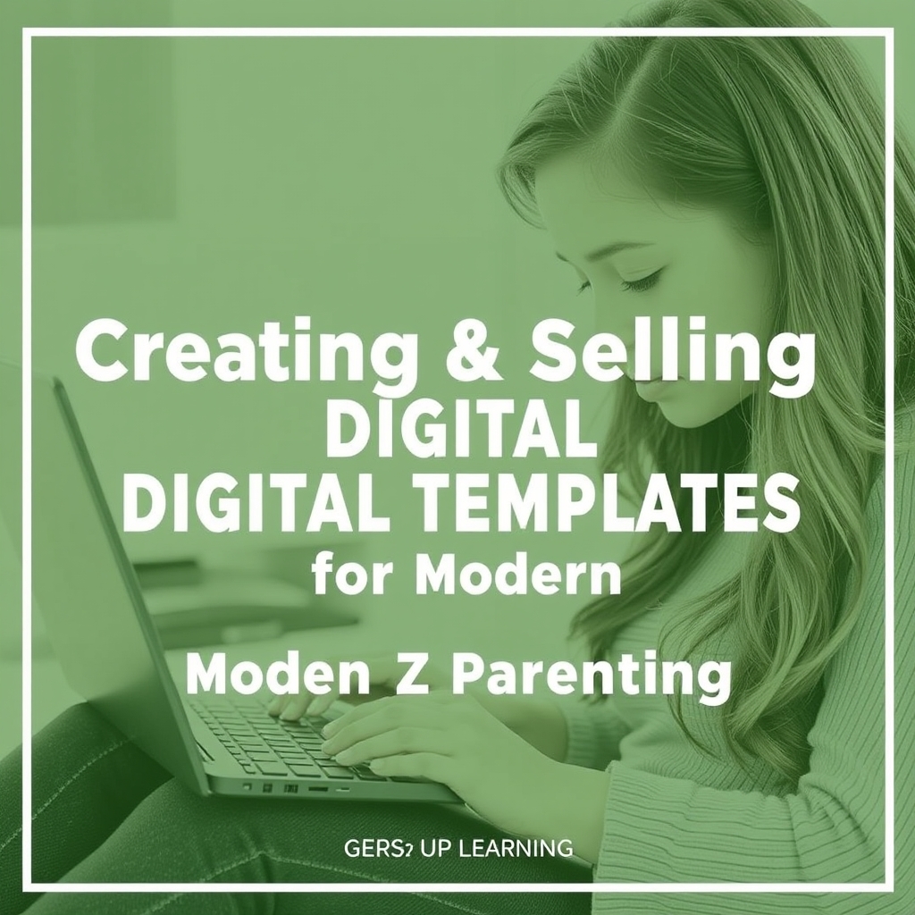 Level Up Learning: Creating & Selling Digital Templates for Modern Parenting (Gen Z Focus)
