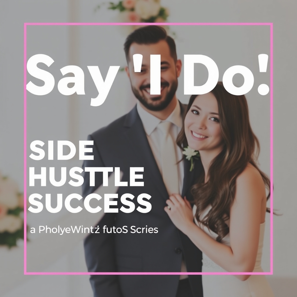 Say 'I Do' to Side Hustle Success: Creating & Selling Wedding Checklist PDFs to Gen Z