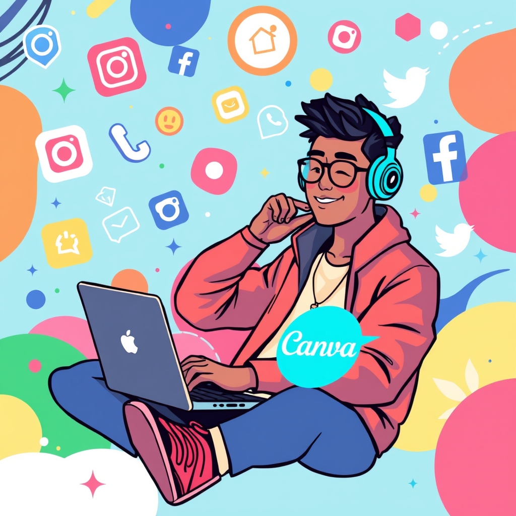 Side Hustle Alert: Launch a Profitable Social Media Graphics Business with Canva (Gen Z Guide)