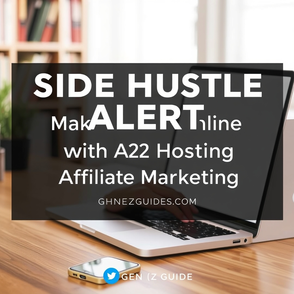 Side Hustle Alert: Make Money Online with A2 Hosting Affiliate Marketing (Gen Z Guide)