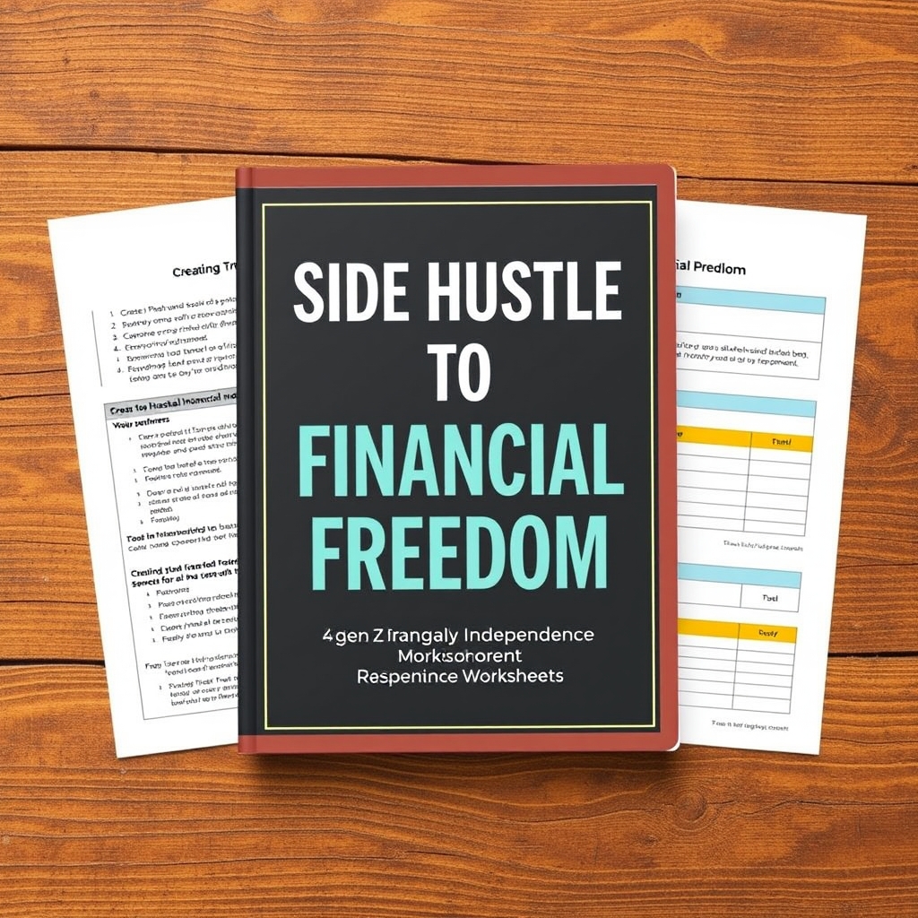 Side Hustle to Financial Freedom: Creating & Selling Gen Z Financial Independence Worksheets