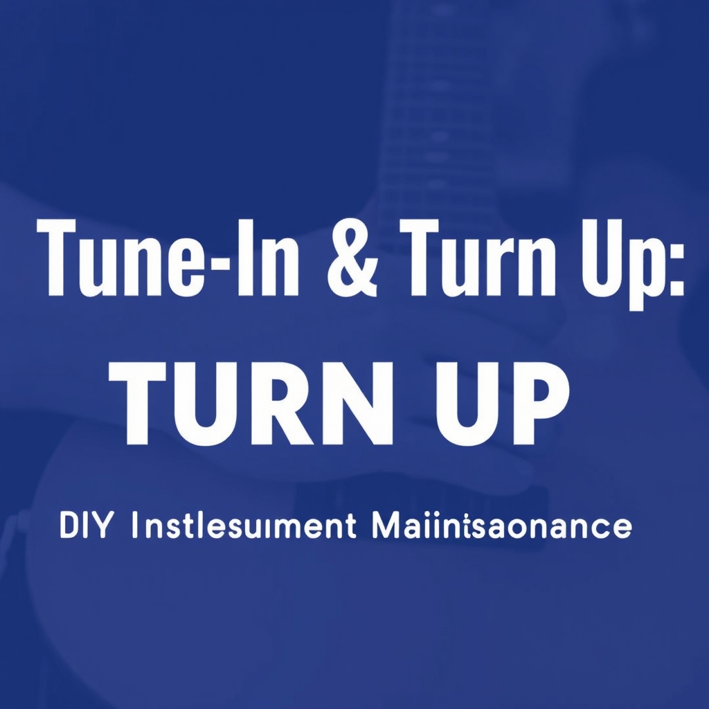 Tune In & Turn Up: Building a Gen Z Business with DIY Instrument Maintenance Guides
